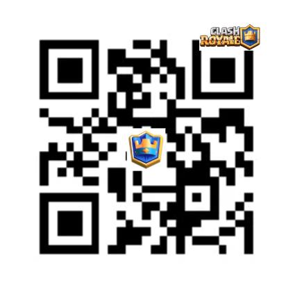QR Code to download Clash Royale